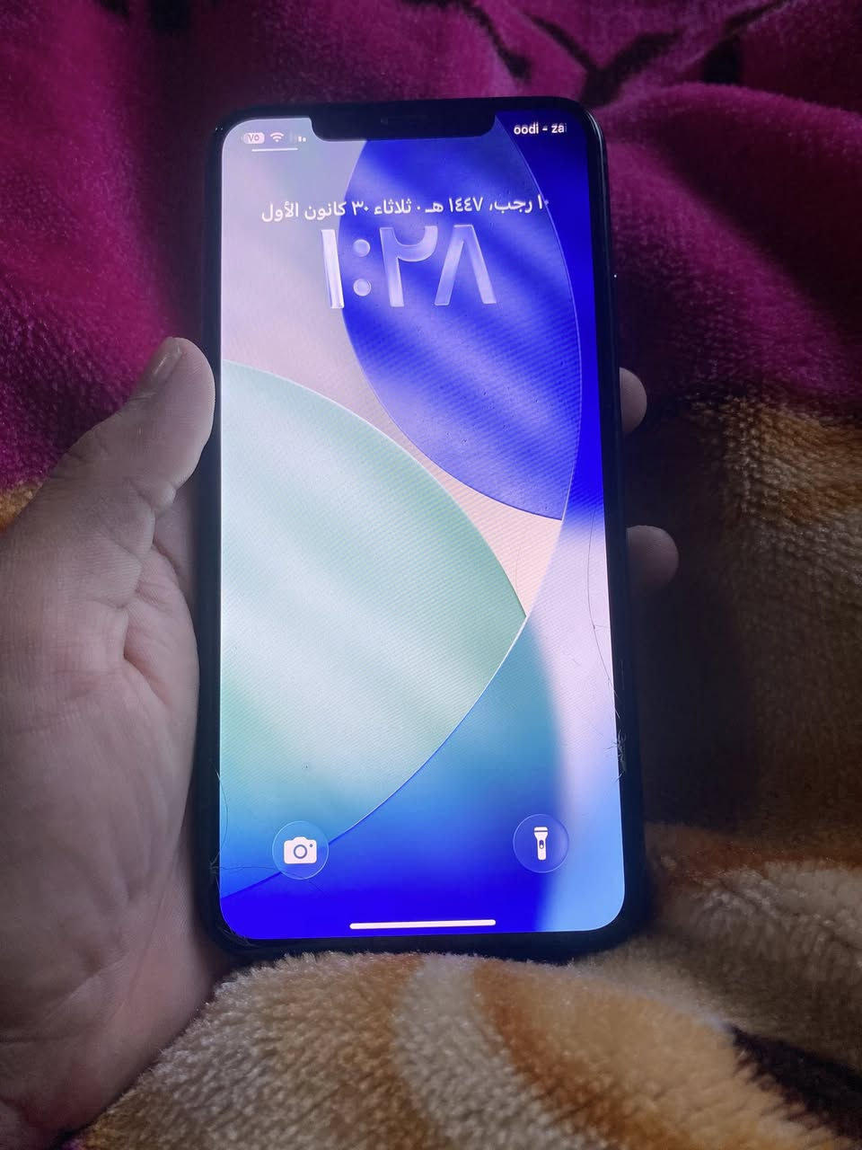 سلام عليكم ايفون 11 برو ماكس للبيع جهاز مكفول ذاكرة 256 بطارية 77 بلادي الجهاز السعر 390 وبي مجال 
للاتصال ***********
