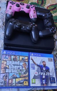 بلايستيشن 4 سليم • ٥٠٠ جيجا • ٣ جوستك