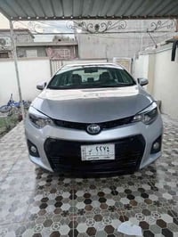 كورلا 2014 رقم بغداد بيها صبغ جاملغ امامي ايمن باقي السياره مكفوله كير...