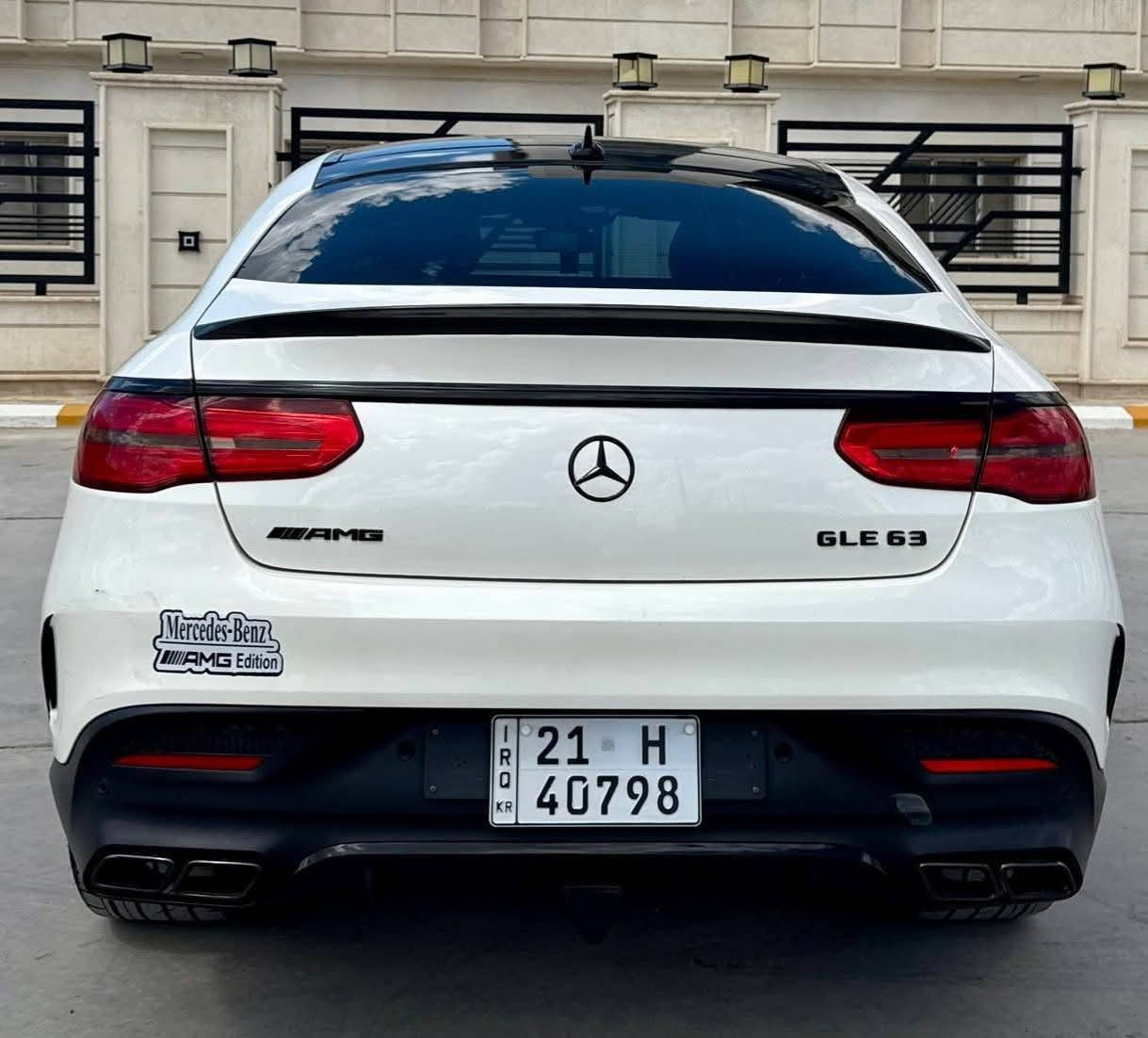 مرسيدس 2017 GLE63 AMG وارد الماني
مكفولة كفالة عامه اعلى فئة بال GLE
. مكينه 8 تون تيربو  550 hp
. كيجات 320
. بانوراما
. حساسات اماميه خلفيه وجانبية
. رادار امامي توقف ذاتي
. كاميرات 360
. داخل احمر واسود بلادي مختمة AMG 
. شاشات عدد 3 
. كشنات 

🟪 السعر  :: الطلب في التعليقات ويوصلك مباشرة ✍️ 📩

‏. Auto Park
. انارة ترحيب
. المقاعد كلها تدفئة
. حاملات الاكواب تدفئة + تبريد
. لايتات امامية لد والعدسة داينمك
. مري جانبي ترحيب وتدفئة وتنطوي كهرباء
. لد داخلي الوان متغيرة تتحكم بيها من الشاشة
. تبريد بيانو
. كشنات ميموري خزن
. ثلاث انظمه قيادة + Eco | Normal | Sport | Sport 
وباقي المواصفات المعروفة ما اريد اطول عليكم بيها
ممشى السيارة 92 الف
ارقام سليمانية بأسمي تحويل مباشر هزة وفحص كاملات
بدون مسج وبدون نقص عليها سيرفس كامل 
من اطارات وباتري وزيوت ومنظومة احتراق
السيارة بلادية بدون برمجة بيها البك فاير 
والتسارع كلش قوي 550 حصان ينطح حصان

رقم صاحب سيارة
 ***********
***********
