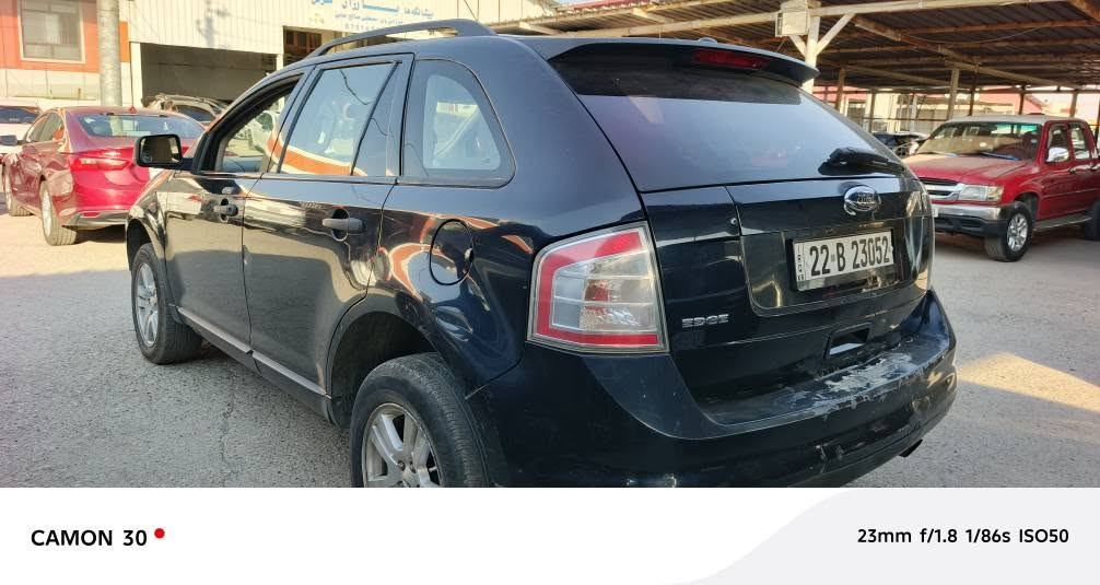 سلام عليكم 
للبيع فورد ادج موديل 2008
محرك شرط 
محرك 6سلندر
تبريد شغال 
سيارة بيها صبغ باب سايق فقط
سيارة نظيفه جدا
رقم اربيل جديد
طخم امامي خلفي جديد 
سيارة من شركة على ايد واحدة
حتى دبل اسويج شركة معاها
داخل اصفر شرط وضع شركة
السعر 72ورقه 
واتساب ***********موجود
للبيع نقدا فقط موصل, نينوى
