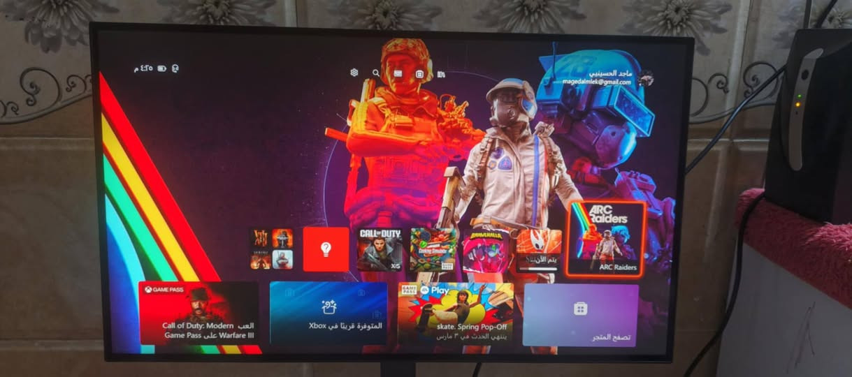 شاشة لينوفو كيمنك 
حجم 28 
البنل IPS
الدقة  2k_60hz
ستاند متحرك 360 درجة
صوت بيه كلش حلو ونقي
منافذ للكيبلات بيه هواي 
تشبع الوان 100/100
نضافة 100/100
سعره 160 الف 
مكاني نجف توصيل ماعندي


**إذا كنت صاحب هذا الإعلان وتريد حذفه لأي سبب، رجاءا أرسل رسالة إلى الدعم الفني**