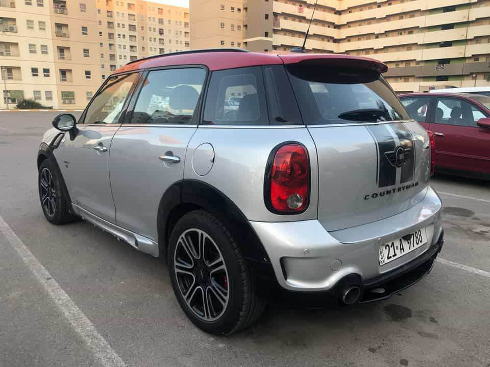 ❗️السياره كلين كلين بدون حادث وبدون صبغ 
السيارة من النوادر
🚗 للبيع  Mini Countryman 2015

سيارة نظيفة جداً، استخدام شخصي، بحالة ممتازة وما تحتاج أي صرف 👌

🔹 المحرك: 2.0 تيربو / 4 سلندر المرغوب
🔹 الفئة:cantre man
🔹 ناقل الحركة: أوتوماتيك
🔹 الدفع: أمامي
🔹 الممشى: 110 ألف كم
🔹 اللون: رصاصي قماره حمره
🔹 داخلية: اسود

✨ المواصفات:
✔️ شاشة وسطية أصلية
✔️ كاميرا خلفية + حساسات
✔️ بلوتوث وتحكم مقود
✔️ مثبت سرعة
✔️ جنوط سبور وكالة
✔️ مكيف ثلج

📌 السيارة نظيفة جداً، بدون حوادث مؤثرة
📌 فحص مرحب بيه

💰 السعر: 145 وبي مجال للشراي مكان بغداد المنصور / *********** بغداد, العراق
