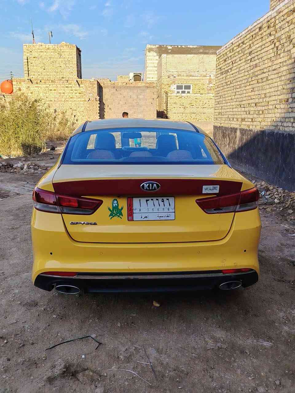 سلام عليكم سياره اوبتيمه مديل 2016 سياره خليجي سياره بيه جاملغ ومجفته مكينته و الباقي كفاله عامه السعر 160 وبيه مجال ***********
