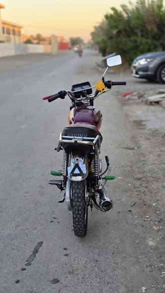 نامه برو محرك شرط النضافه والشلعه دراجه حلوه ومرتبه اشتغلتها علا ايدي من حض وبخت دراجه راقيه
السعر 375 وبي مجال لو مامحتاج مابيعهه بهيج سعر والله
مكاني تكريت ناحيه عوينات الشراي يتصل علا الرقم او يراسلني واتساب ماسنجر ما افتح
الدراجه لكطه شباب من نضافه من محرك من كلشي
***********
