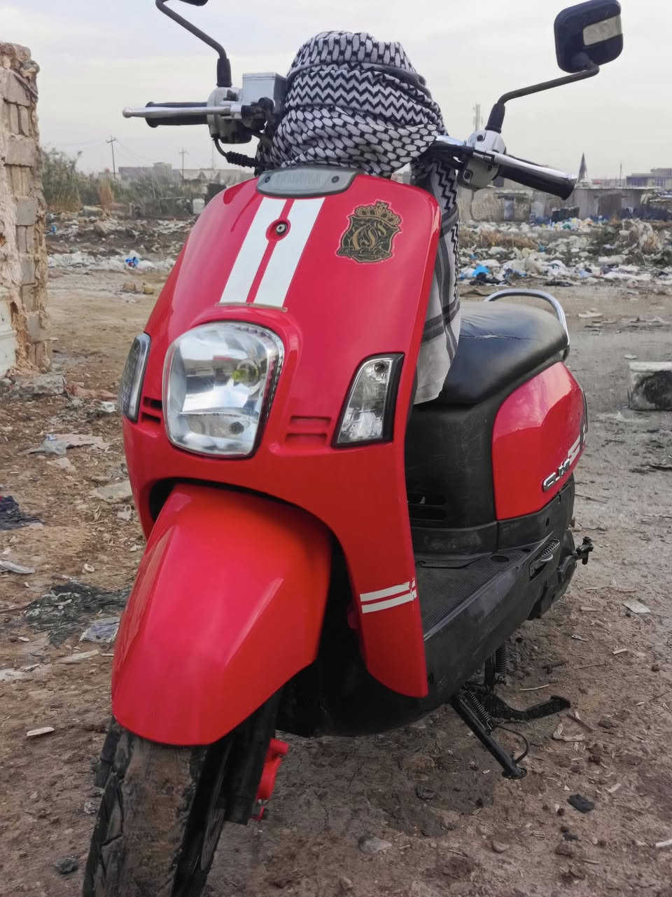 دراجه مكفوله كفاله عامه بوليس رمبه كابريته العنوان حله شارع 80
‏‪***********‬‏
