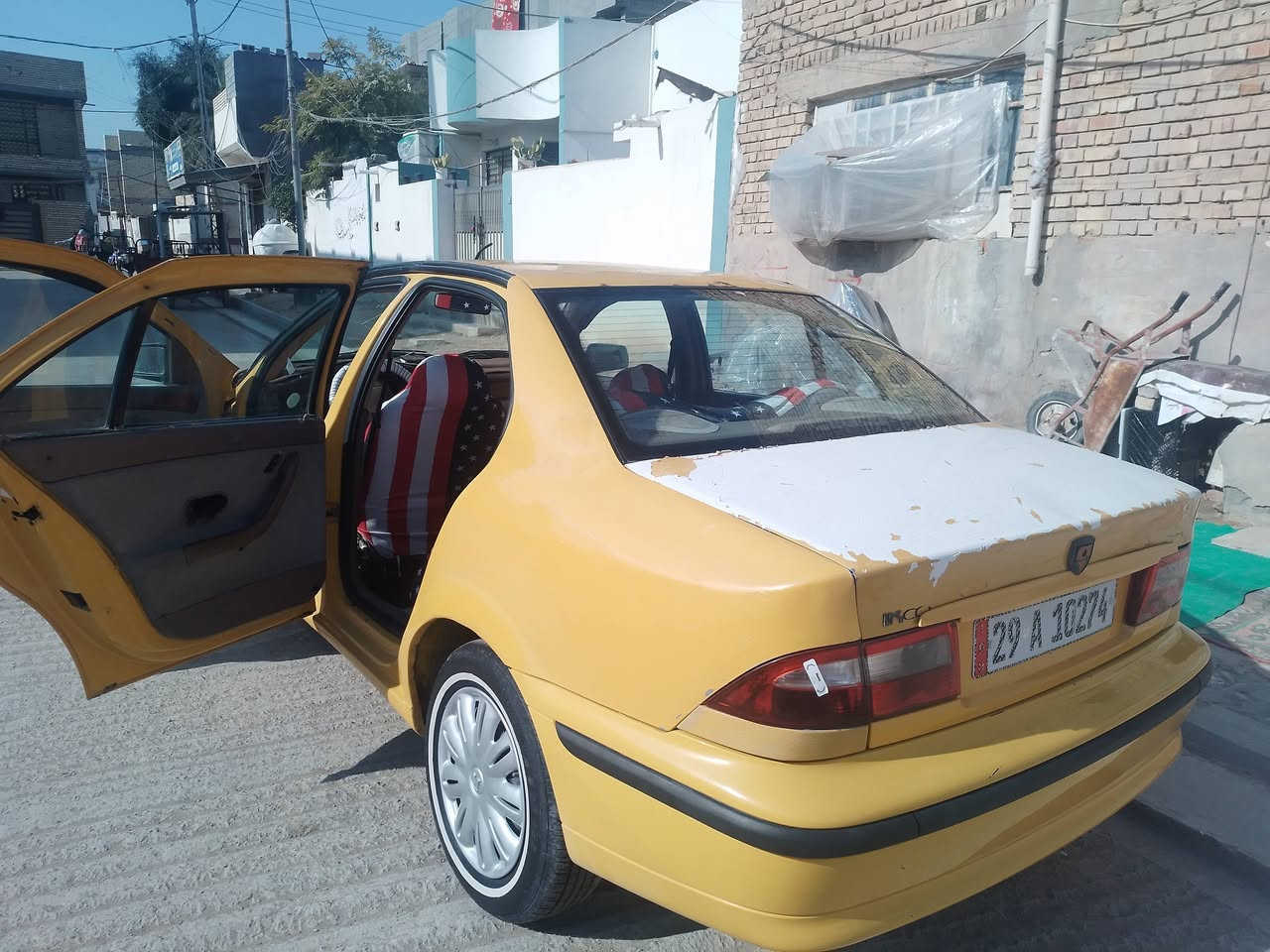 سلام عليكم 
سمند 2011 نضيفه محرك مكفول كهربائيات نضافه فول 
رقم واسط 
السعر 38 وبيها مجال 
***********
