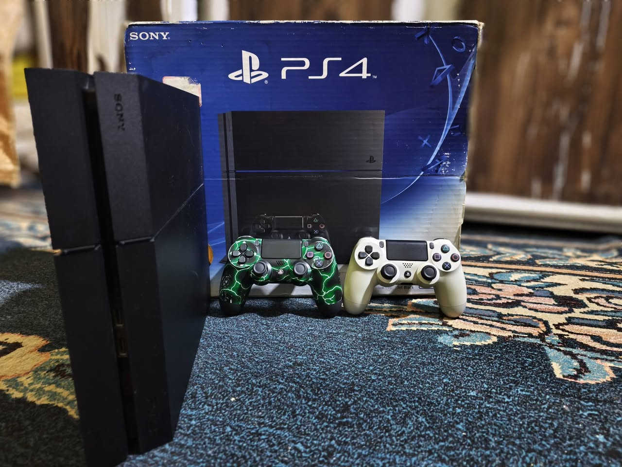 السلام عليكم
ps4 fat الطافي اصدار 2016  اخر اصدار بنسخه الفات
الجهاز اون لاين تحديثه 13.2 500 كيكه الجهاز لوك ستيكر شرط بعده نضيف ما مفتوح

المحتويات 
جوستكات ثنين 
وقرصين
God of war 3
fifa 23
 السعر 210 مكاني كركوك


**إذا كنت صاحب هذا الإعلان وتريد حذفه لأي سبب، رجاءا أرسل رسالة إلى الدعم الفني**