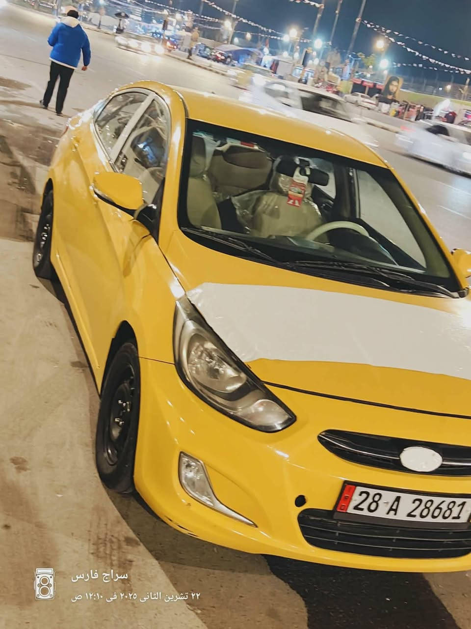 سلام عليكم اكسنت موديل 13 حادثه جاملغ وبنيد اماميات رقم نجف انكليزي تبريد كير مكينه نضافه فول تخم تاير مال جناي بسمي شخصيا مكاني كربلاء سعرها 76بيهه مجال قليل ***********
