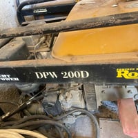 * للبيع مولدات عدد ثنين *  * DPW 200D * Powered by Robin (محرك روبن ال...