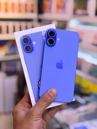 ايفون 16 بلاس ضمان ماستر وكاله اصلي ذاكرة 256 بطاريه 98 نضافه حاله حال...
