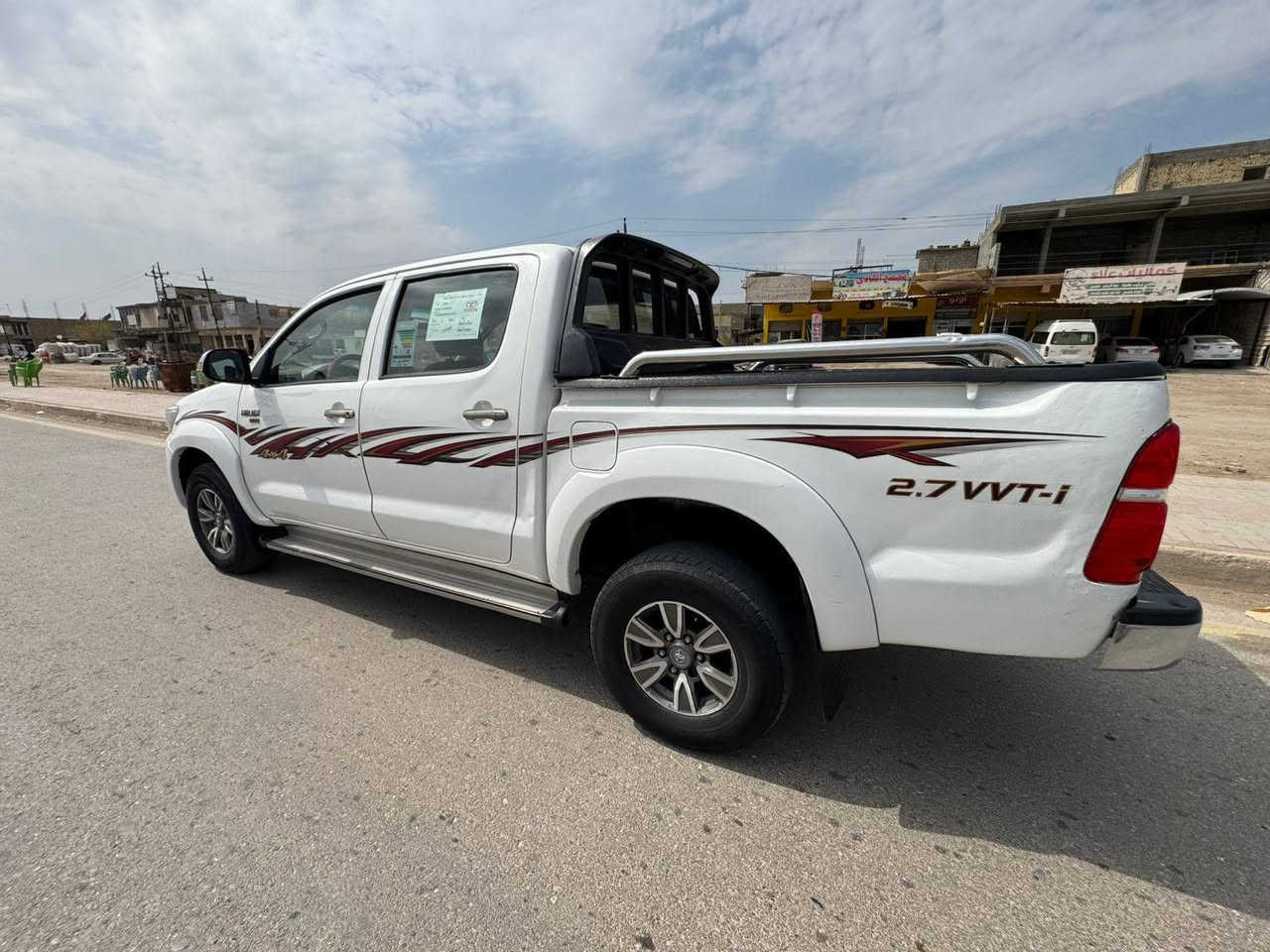 تيوتا هايلوكس موديل 2014
رقم بغداد انكليزي بسمي 
 فور ويل 
محرك كير مكفول 

سونار موجود اقرا سونار قبل لاتتصل 

السعر رقم 188 عنوان واسط

الاتصال ***********
