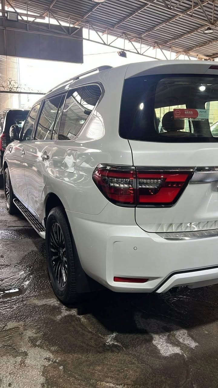 نيسان باترول بلاتينيوم
موديل 2023 محرك 6 سلندر
ماشيه 17 الف كيلو رقم بغداد 
السعر 48.500 وبيه مجال بسيط
*********** عين التمور, كربلاء
