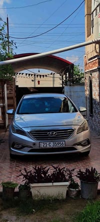 سوناتا 2015  وارد امريكي محرك 2400 GDI  السياره بأسمي رقم سليمانيه الد...