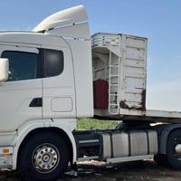 سياره سكانيه 2004 رقم بغداد للبيع راس فقط كفاله عامه تحويل مباشر مكينه...