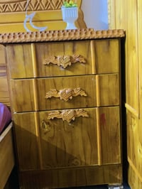 غرفه نوم كامله مكمله خشب اصلي فول ثقيل  مستعمل 5اشهر  سعر مليون وربع ب...