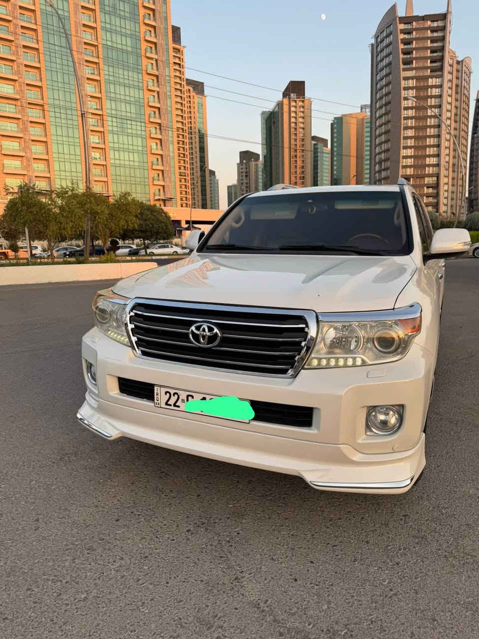 توتوتا لاندكروز ٢٠١٢ GXRI بريمى
ماشيه ١٨٨ الف ، كير و محرك و تبريد وحداديه بشرط، ٤ تايرات جديده ، سياره كلش نظيفه بدون صبغ ، فقط ( باب السكن شخط موضح بالصوره بالاحمر )
السيارة بأسمي تريد تحويل او وكالة 
 كورك + واتساب ***********
