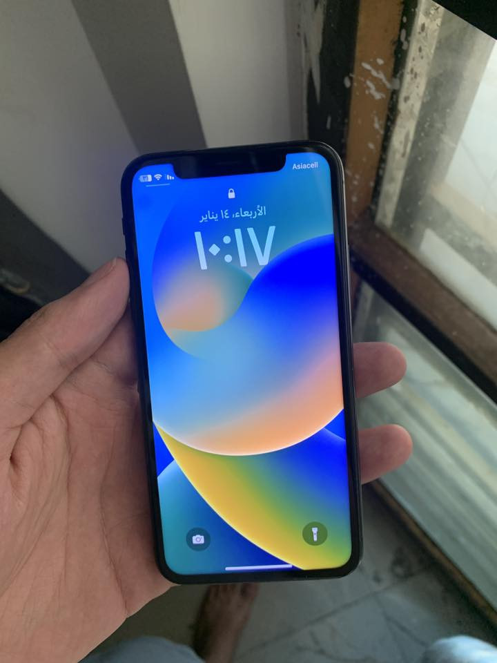 ايفون اكس عادي ذاكرة 64 بطارية 84 
الجهاز مستبدل شاشة او بطارية اصليات 
الجهاز كله شغال سعر 150 الف مكاني بغداد الدورة 
مامتوجد فيس بوك فقط وتساب ***********
