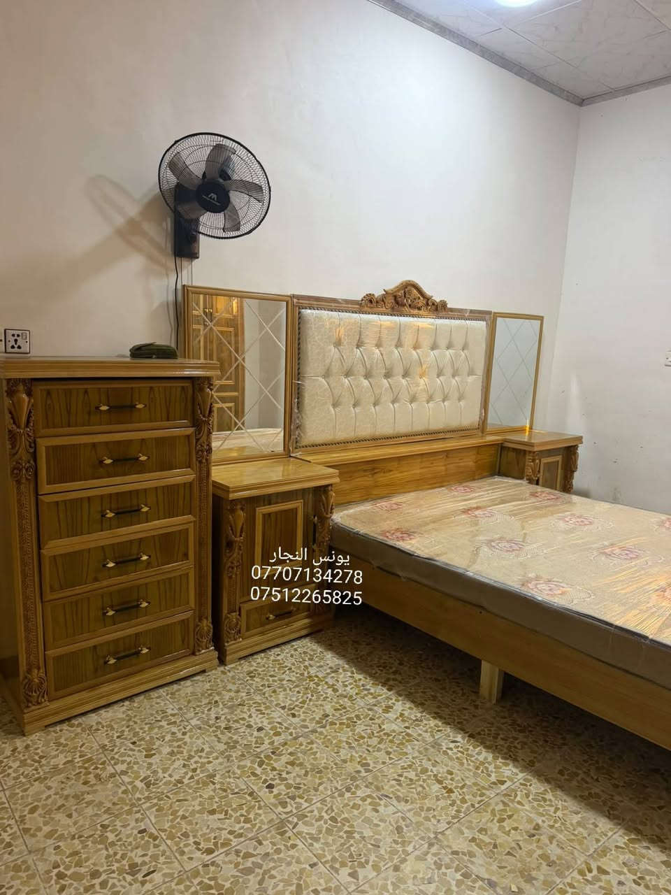 بالتقسيط بالتقسيط بالتقسيط غرف نوم بالتقسيط وبدون مقدمه
جميع انواع غرف النوم الصاج (نقدا) و (بالتقسيط) على 18 شهر بدون مقدمة
يوجد نظام استبدال الغرفة المستعملة بغرفة جديدة و الاتفاق على الفرق
العنوان الموصل الايمن الصناعة القديمة اليابسات بالقرب من جامع ابو زعيان
يوجد فصال حسب الطلب
***********يوجد واتساب
***********يوجد واتساب
المشمولين بالاقساط جميع الموظفين والمتقاعدين وابطال الداخلية والدفاع  والوريث على مصرف الرافدين حاملي بطاقة الماستر كارد
التسديد يكون يدوي او الكتروني على رغبه الزبون
