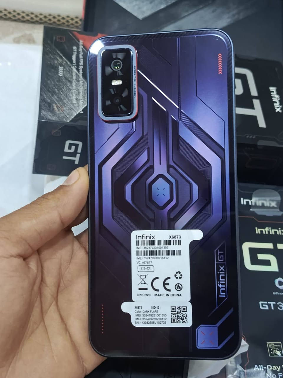 جهاز مراوس او بيع ناصريه مركز
جي تي ٣٠ برو  نسخه عالميه نسخه ال 512
لون مميز بنفسجي 
سعره الجديد 575   
سعري مستخدم سبوعين فقط    450 للف او مراوس ب ١٣ برو ماكس مبدل بيه شي عادي 
او ٢٣ الترا


**إذا كنت صاحب هذا الإعلان وتريد حذفه لأي سبب، رجاءا أرسل رسالة إلى الدعم الفني**