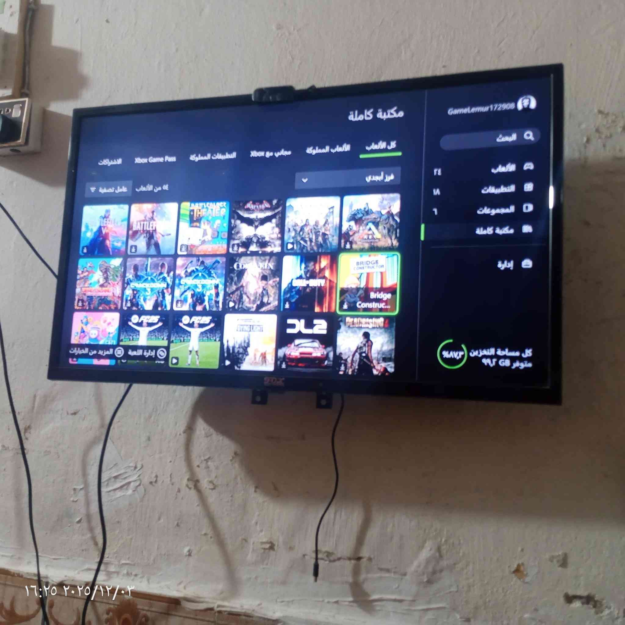 سلام عليكم متوفر عندي
اكس بوكس وان اكس جهاز 4k HDR
وياه جويستك+ حساب مملوك غالي صارف عليه فلوس دنيا
وكلها العاب مشتريها مو مشترك ولا مجانيه لا
شوفو الصور فقط جويستك غيرته الجويستك وايرلس
-----------------------------------------------------------------
مكاني البصره حيانية
السعر 430 الف مع الحساب اقبل مراوس بيسي 
واقبل مراوس نيتندو سويتش مهكر لكن الجهاز فقط بدون حساب اطيك


**إذا كنت صاحب هذا الإعلان وتريد حذفه لأي سبب، رجاءا أرسل رسالة إلى الدعم الفني**