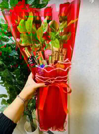 بوكيه • ألوان باربي • هدية للحبيبة