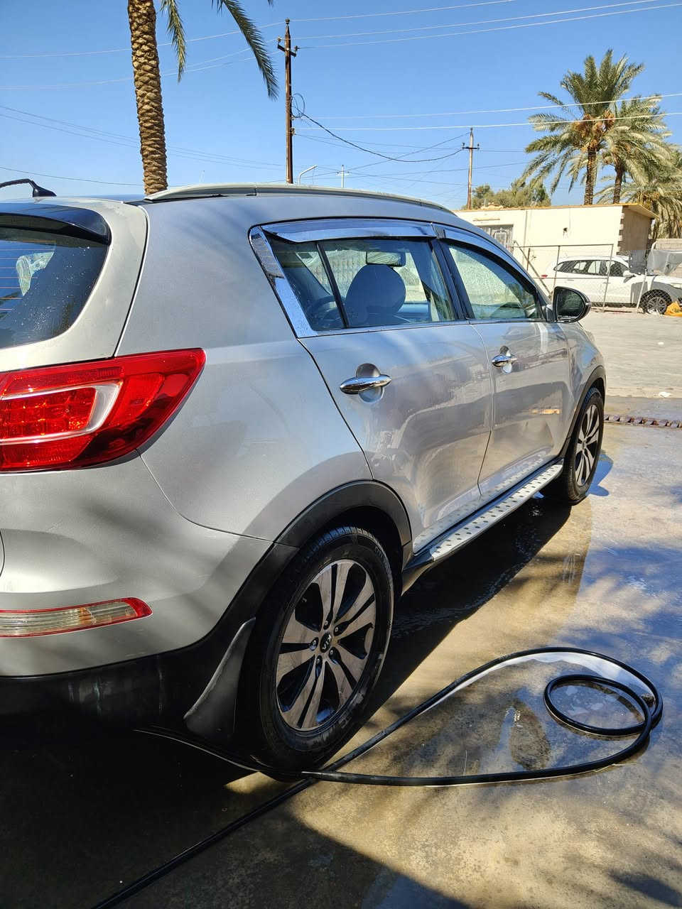 بسم الله الرحمن الرحيم 
ياالله اللهم صلِّ على محمد وآل محمد 
سبورتج 2011خليجي نص فول بانوراما ويل كروم بصمه مري شفط ترحيب حساسات تشغيل عن بعد بيها كم قطعة صبغ ابيعلك حزام كير محرك صدر امامي خلفي مكفولات تبريد ثلج تدفئة تخم تاير نضيف رقم بغداد بسمي 125 وبيها مجال مكلف بالنشر  بغداد قرب مرور الحسينية 
***********
