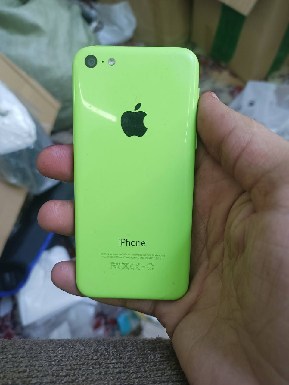 سلام عليكم ايفون فايف اس نضيف مال امزون سعر 50 الف وبي مجال 
للاستفسار خاص او واتساب على الرقم ‏‪***********‬‏
