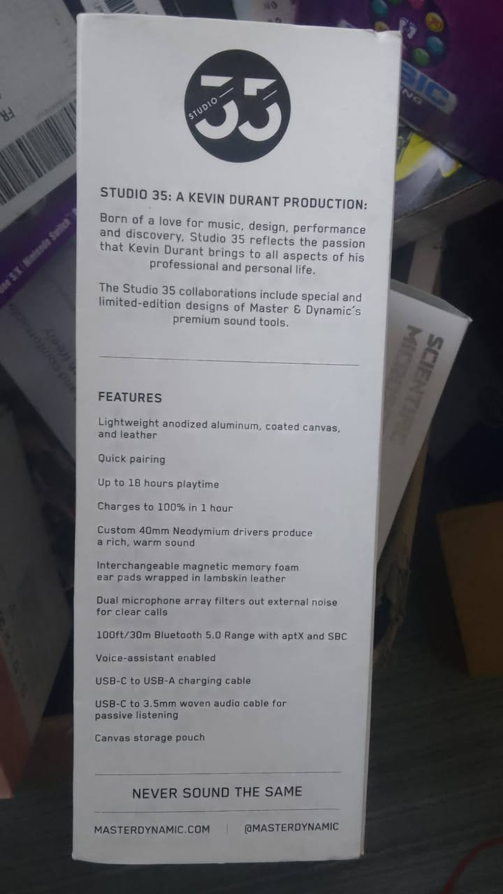 سماعات رأس سلكية MH40 ماستر ديناميك بعدهي كبس شركه مامفتوحه


**إذا كنت صاحب هذا الإعلان وتريد حذفه لأي سبب، رجاءا أرسل رسالة إلى الدعم الفني**