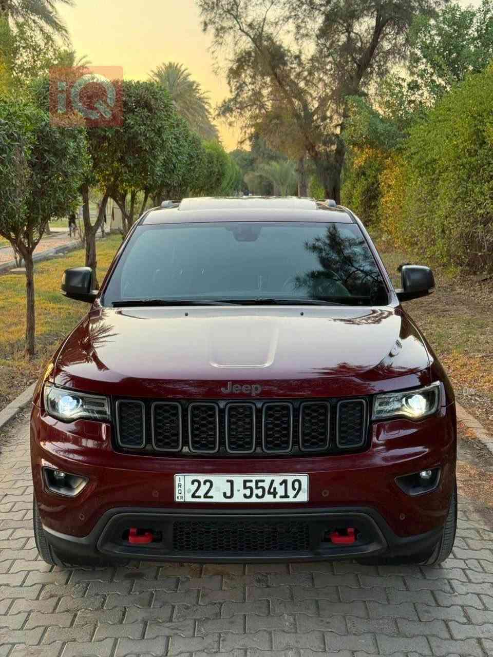 جيب - TRAILHAWK 
‏‎موديل:2019
‏‎المكينة:3.6 6 سلندر
‏‎العداد: 73 ميل
السياره خليجي وكاله هالم 
السياره مكفوله من الصبغ
‏‎اللوحة: اربيل تحويل مباشر 
آلفئة: TRAILHAWK 4X4
—————————
جكات للتحكم بارتفاع السياره 
دفع رباعي 4×4 
نظام التوقف الآلي (اوتوبريك) 
زنون الايت مع الكشاف 
لايت LED
نقطة عمياء 
بصمة
تشغيل عن بعد
مقاعد من الجلد وكنتاره
تدفئة مقاعد 
تبريد مقاعد
تدفئة ستيرن 
المقاعد كهربائية وخزن وضعيات
نضام خرائط  GPS
حساسات خلفية
حساس امامي 
زراك على لايت
كاميرا خلفية 
المرايا الجانبية قابلة للطي كهربائيا 
تدفئة مقاعد خلفية
دمام خلفي 
صندوق كهرباء
كشنات ترايل هوك
ستيرن كهرباء
وباقي مواصفات ترايل هوك معروفه 
للاستفسار الاتصال *********** بغداد, العراق
