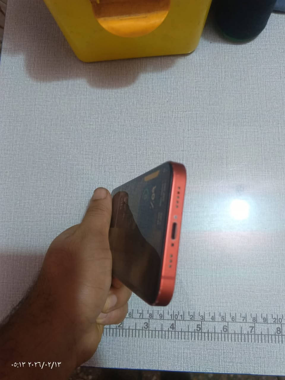 عندي ١٢ عادي
الجهاز نضيف مثل ما موضح كدامكم 
ذاكره ٢٥٦
الجهاز كله شغال من عده فيس إيدي 
صوته يخبل 
كامرات فول 
يخبل بل تصوير 
بطاريه ٦٤ بلادي 
صرفه زين 
الجهاز للبيع او مراوس بآيفون فقط 
عندك نزل بل تعليق او خاص 
رقم *********** بي واتساب
