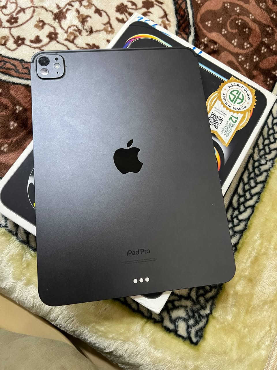 من رخصت لادمن / ايباد بروm4 نضافه 100‎%‎
موصفات الايباد / ذاكره 256 / نموذج LL / بطاريه 90‎%‎ / قلم يجي وياه قلم برو لاصلي 2024 / جهاز مكفول من كلشي فحص حاسبه ايشي عادي جهاز شخطه مابي نضافه كلش عاليه 

عنواني نجف 

رقمي لتواصل موجود وتساب ومخابره عادي ***********

سعر بلخاص
