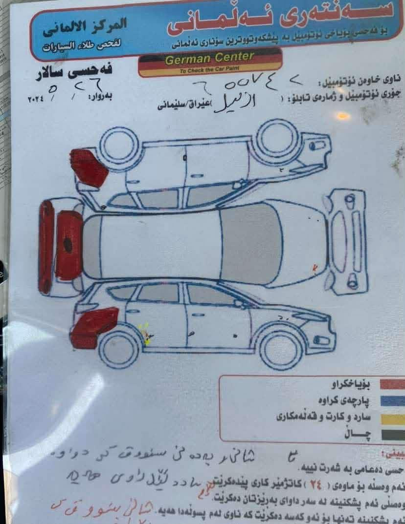سلام عليكم تويوتا رافور 2017  رقم سليمانية
قطعتين صبغ بدون دواخل مواصفات LE
سنوية رقم كلة جديد بسمي تحويل وكالة موجودة
تايوات جديد سيارة حلوة جديد
ماشية 115 الف حقيقي بشرط
مكان : سليمانية
سعرة : ١٧٢ بي مجال للشراي
***********
***********

