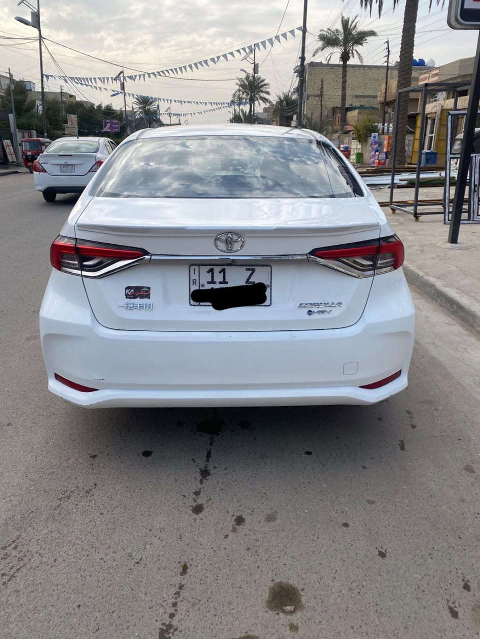 سلام عليكم
📍كورلا هايبرد وارد صين 
📍شكل خليجي 
📍موديل 2024
📍سيارة فول مواصفات 
📍كرسي كهرباء + فتحة 
📍سيارة مكفولة من صبغ بيه ضربة بسيطة ب جاملغ خلفي 📍والدوسة من جهة الصدر بصف سايق 
📍السعر (153) للاستفسار 
📍*********** واتساب 
📍مكان سيارة بغداد
