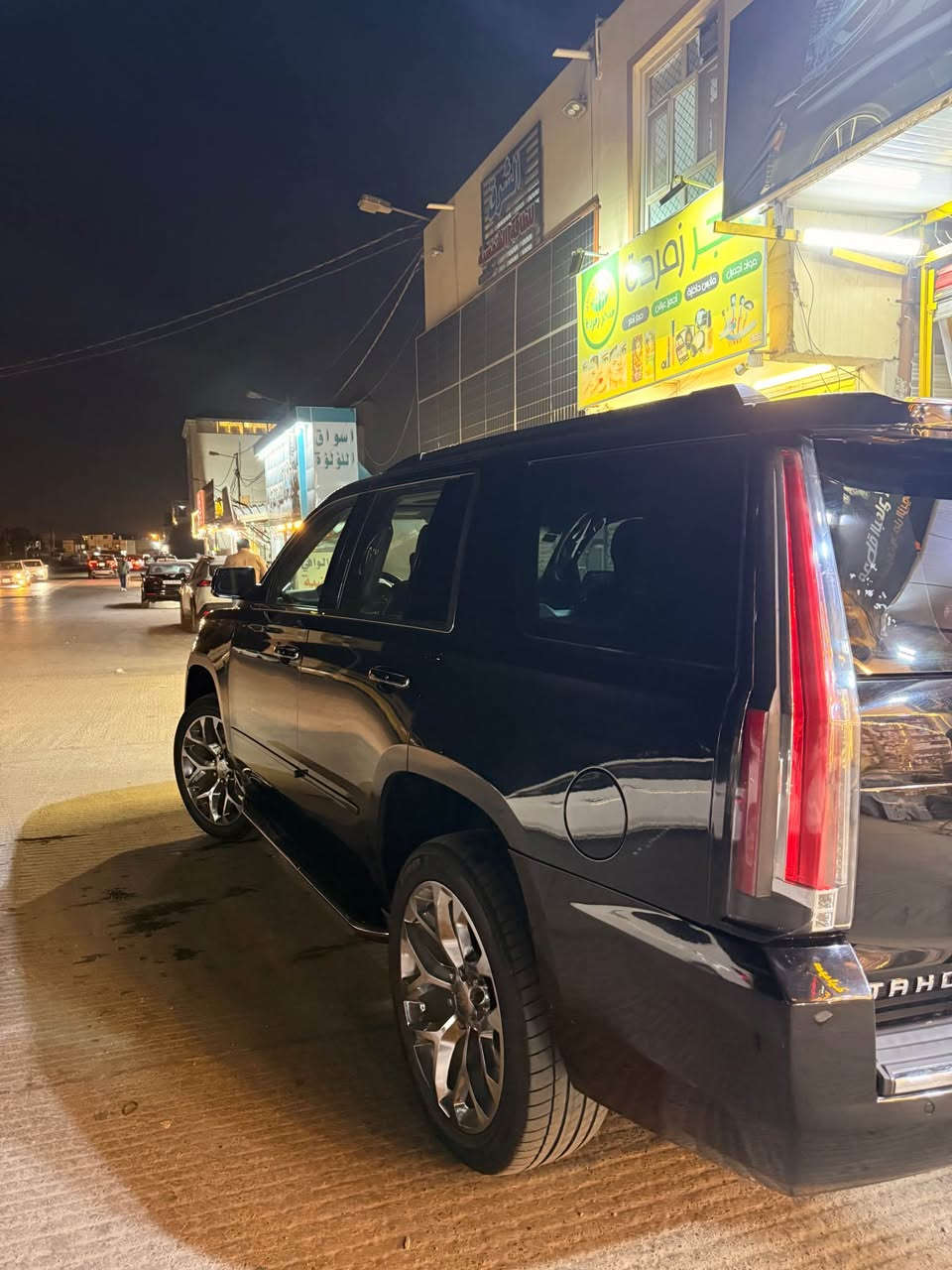 سياره تاهو مديل 2018 فول برايمر 
السياره نظيفه ومرتبه 
رقمه بغداد باسمي 

صبخ حزام بدون شواصي والبجم كبس 
المكينه بيه بطل 
مكاني نجف
*********** النجف, العراق
