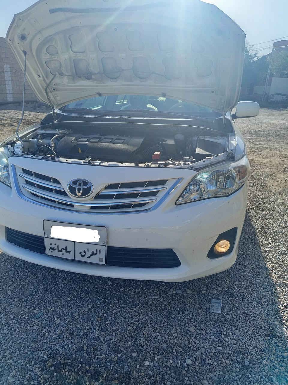 سلام عليكم للبيع كورلا موديل 2013 خليجي كفاله عامه سياره كامله مكمله تخم تاير جديد امامي خلفي جديد تدفئه تبريد كله شغال محرك 18 بسمي تحويل ثاني يوم سعر 150 اي ستفسار ***********
