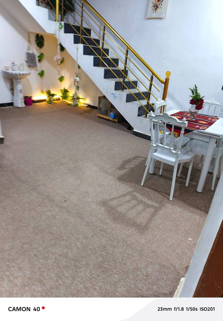 مشتمل مساحة ١٣٠ مربع واجهة ٧ونص يحتوي على مطبخ و استقبال هول داخلي غرفه صحيات داخليه و خارجيه أرضية بورسلين سطح أيزوكام شارع الوائلي الفرع الثالث يبعد عن الشارع العام ١٠٠م مرقم من قبل البلديه شارع صب مي مجاري كهرباء كلها جديدة المزيد من التفاصيل اتصال ***********
