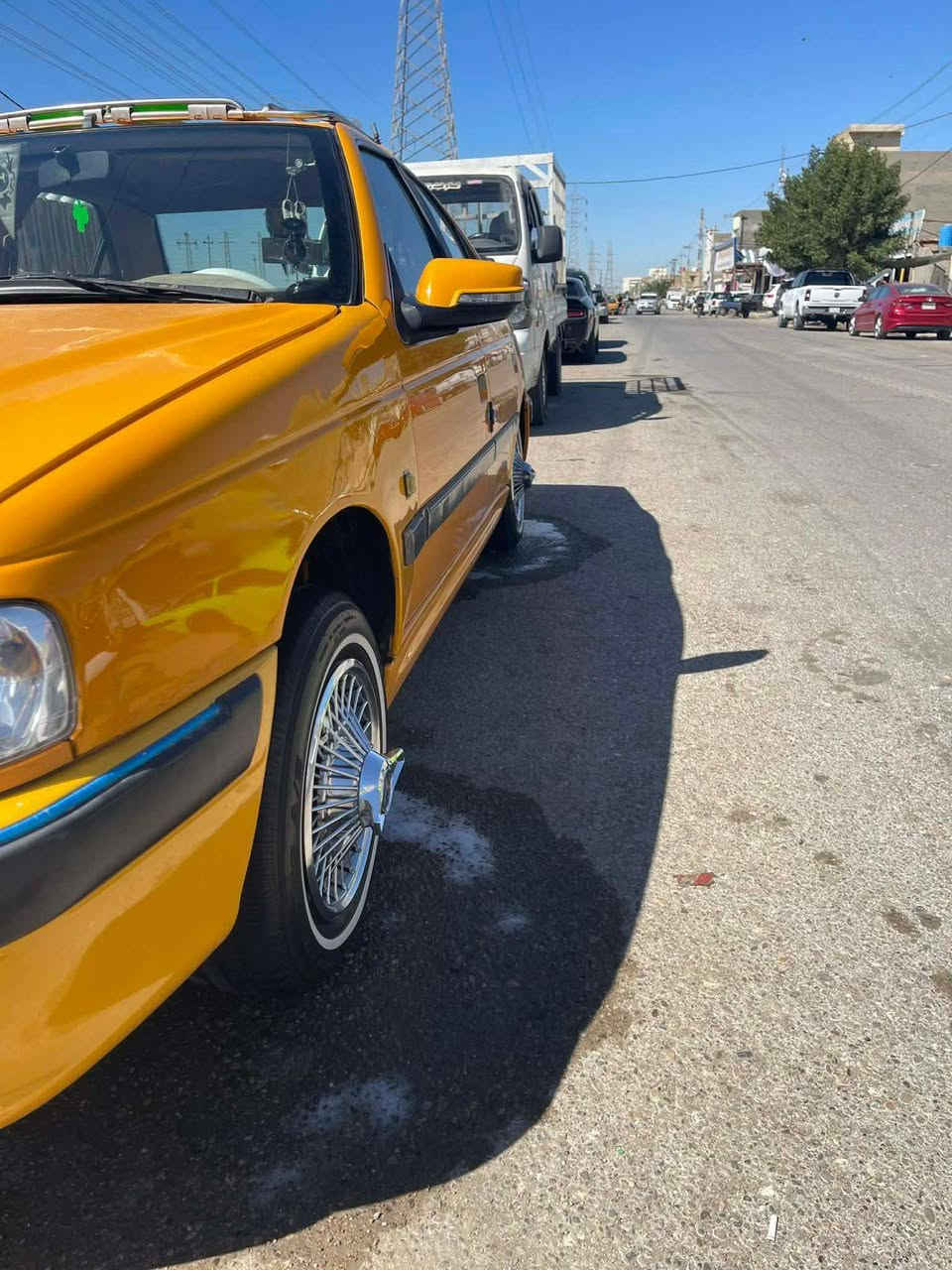 السلام عليكم بيجو بارص 2018 للبيع السياره حلوه خير من الله مكينه كير حداديه تخم تاير تبريد ثلج               ضرار السياره جاملغ امامي ربع منه مصبوغ و البنيد مبدل والبقيه خير من الله ملاحضة السياره بدون حادث
السياره مدوشمه عام....... السياره مصفره هيئة وغرامت رقم بغداد مشروع وطني السياره حره السياره بسمي تحويلي ثانيوم..
ملاحضة ابيع بدون كبات والباقي بل عافيه عليك

السعر 57 وبيها مجال حق الجيه مكان السيارة كوت واسط 
التصال والاستفسار عله الرقم 👈 *********** 
بي وتساب والخاص مفتوح ❤️
