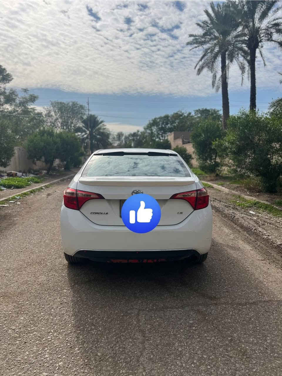 السلام عليكم كورلا 2017 كفاله عامه فقط دعاميه من امريكا والچامرلغ الامامي تعيار رادار حجر بدون ارباك كلها سليمه بدون شخوط السياره جديده مكينه كير تبريد تدفئه كلها بالشرط رقم جديد شرط التحويل اوالوكاله تخم تاير جديد حداديه لوك داخل جديد 
المكان ديالى لاتصال 
***********
