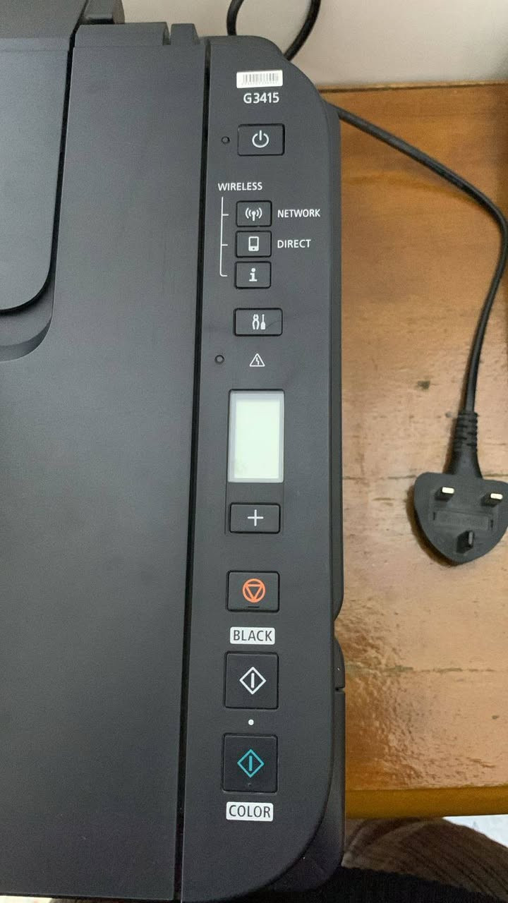 💰💰160 الف💰💰
🔥Canon pixma G3415🔥

طابعة-سكنر-استنساخ
💉منظومة احبار خارجية قابله الحقن💉 
تعطي مردود انتاج قدره
7000 الاف نسخة ملونة
12000 نسخة اسود
يمكن السحب من الهاتف مباشر عن طريق تطبيق شركة كانون
يمكن السحب من الحاسبة عن طريق الواي فاي وكيبل usp
يمكن سحب جميع اوزان الورق من 60 غم الى 300 غم

📩للاستفسار مراسلة الصفحة او الاتصال:***********
📍العنوان : بغداد - اليوسفية
🚖يوجد توصيل داخل بغداد فقط🇮🇶
