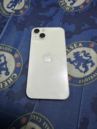 ايفون 13 العادي ذاكرة 128 البطارية 82% الجهاز لا مفتوح ولا مبدل بي ايش...