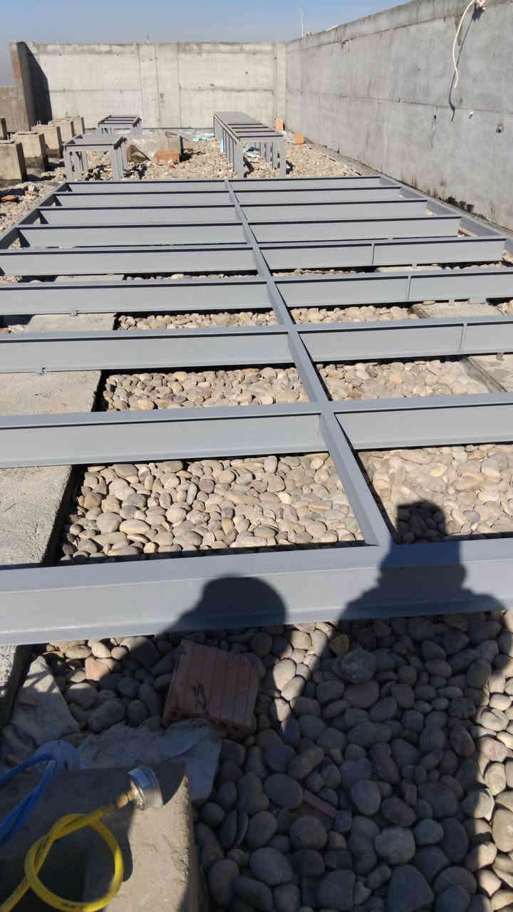 هياكل حديدية للاتصال :***********
(مخازن تبريد ،جملونات كرفانات ،كافه الهياكل)
