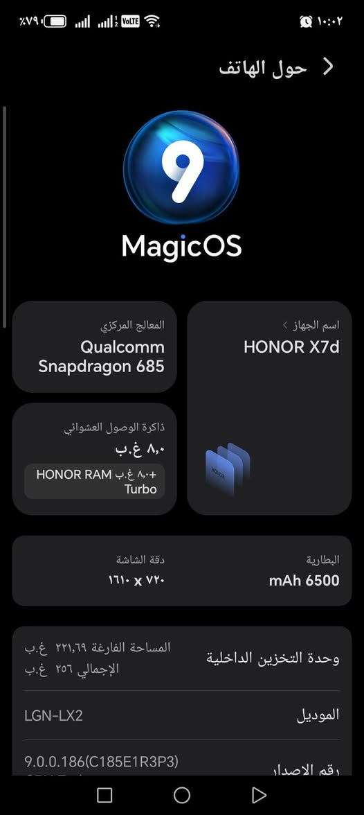 هونر x7 d جديد مستعمل اسبوعين ويا كارتونه فقط 
٢٥٦
سعره 180بي مجال ***********
