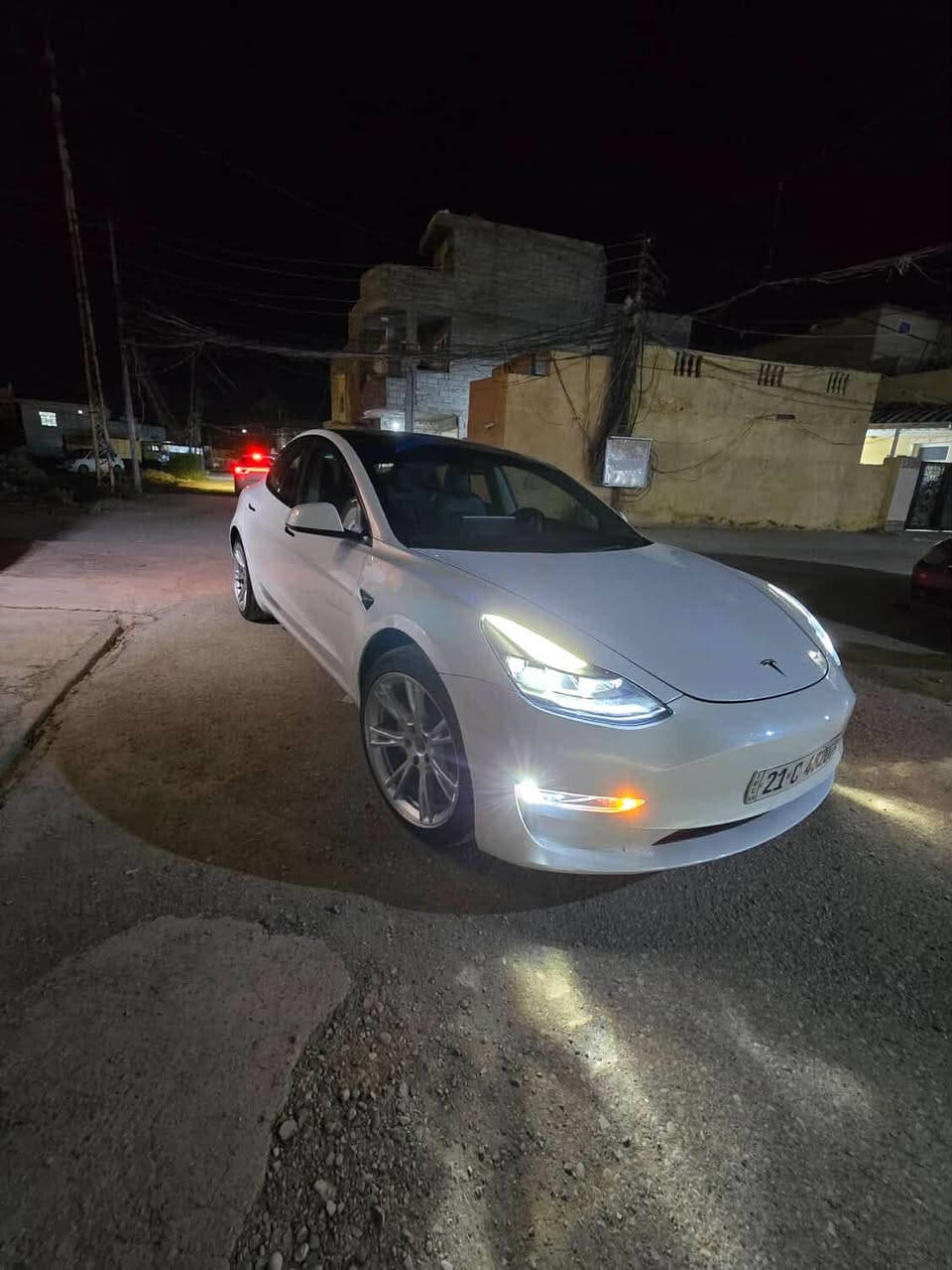 Tesla Model 3 
2023
ستاندر رينج تك بطارية(410 كيلو)
اون لاين اخر تحديث
لغة عربية
تحكم عن طريق الهاتف
صفر مسج 
دخول عن طريق الكارت  او عن طريق الموباايل
رادارت بكل جهة
كامرات بكل جهة
حادثها جداً بسيط (سحب كارت فقط)
رقمها سليمانية بأسمي

‭0770 014 3172‬

#ترند #تصميم_فيديوهات🎶🎤🎬 #العراق #تيسلا #سيارات
