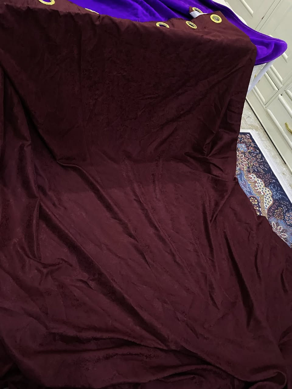 بردات جديدات مامستخدم جديد الماروني والجوزي عرض ٣ وطول ٣ والذهبي عرض ٢ وطول ٢ ونص  القطعه ب١٠ توصيل موجود


**إذا كنت صاحب هذا الإعلان وتريد حذفه لأي سبب، رجاءا أرسل رسالة إلى الدعم الفني**