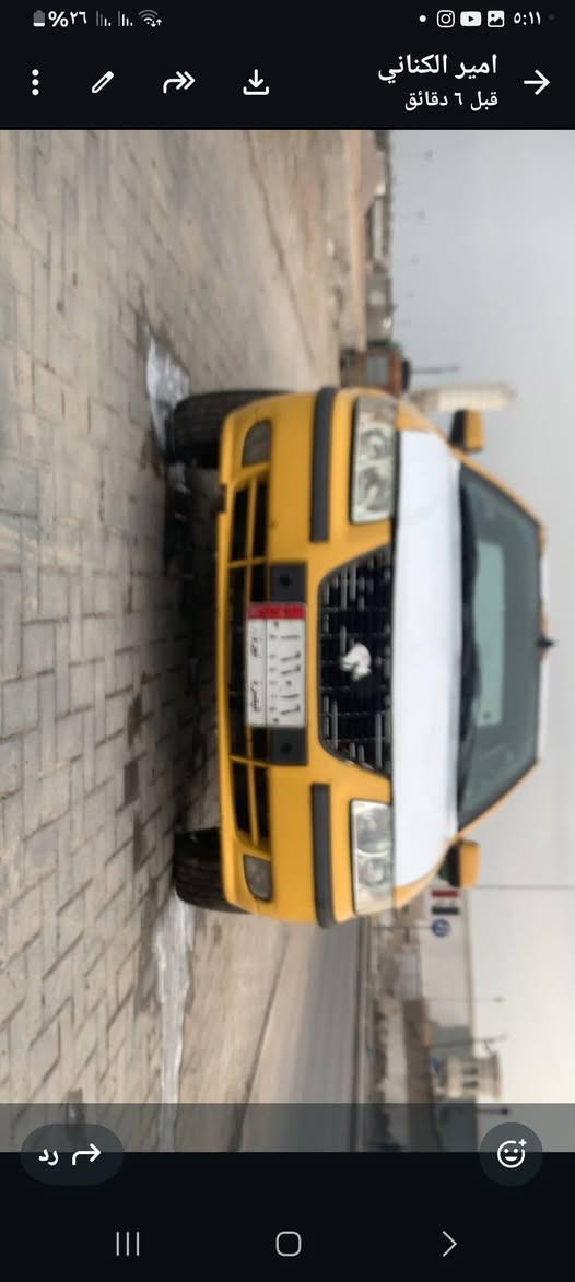 سلام عليكم سمند مديل 16كفاله من الصبق وتبديل جاهزه كير مكينه حداده تخم تبريد جاهزه عل خير السعر 38 وبيهه مجال العنوان البصره الجمهوريه ***********//علمن انا مكلف بل نشر
