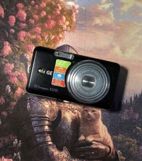 ٣ كامرات • GE فوجي البا • بطاريات وشاحن