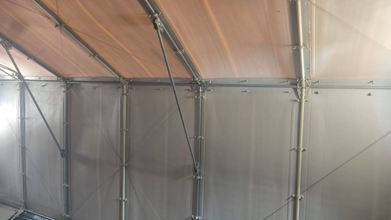 خيمة موكب للبيع بلاستيك عازل للحرارة قياس 6×4 العنوان المسيب  ***********
