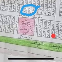 قطعة أرض • شارع حمورابي • مثبتة حدود