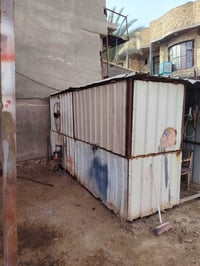 كرفان وسيقيفه للبيع كرفان طول ٤ وعرض ٢ سقيفه ٦طول عرض ٥ حديد كله ثقيل ...